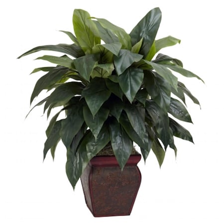 Nearly Natural Cordyline with Decorative Vase Silk Plant 6688
